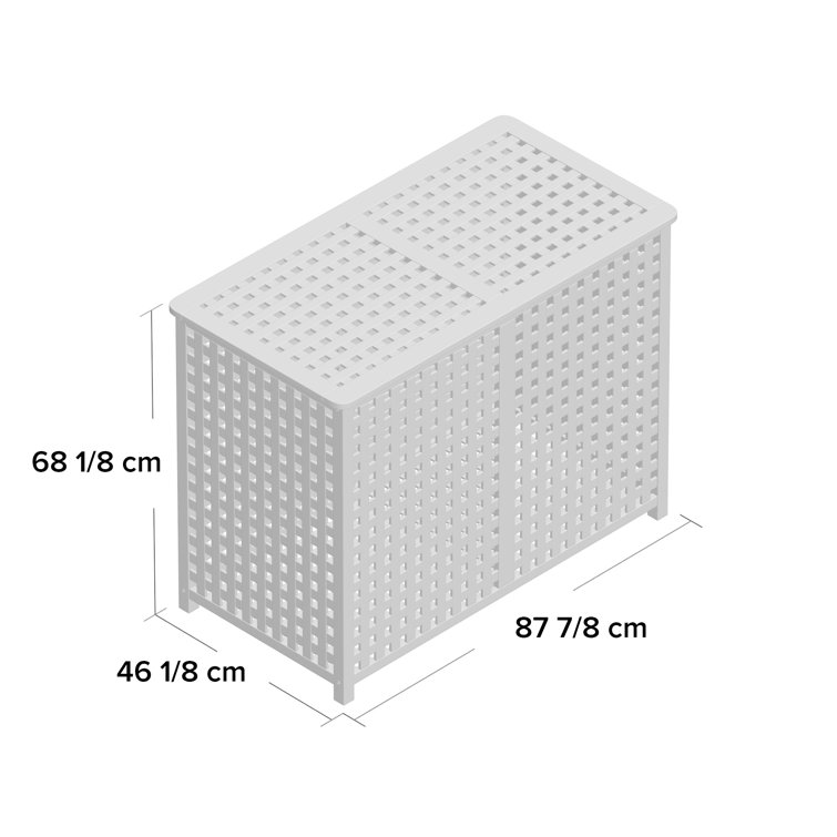 Highland Dunes Duo Laundry Sorter & Reviews Wayfair.co.uk